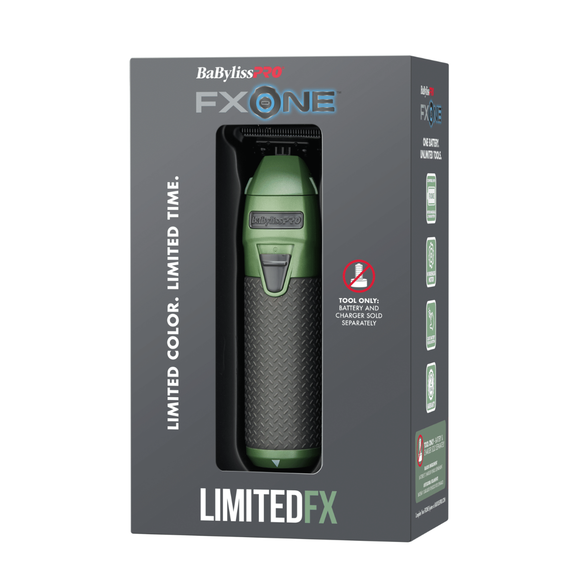 BabylissPro FXOne Limited Edition Trimmer Matte Green  #LFX799GC