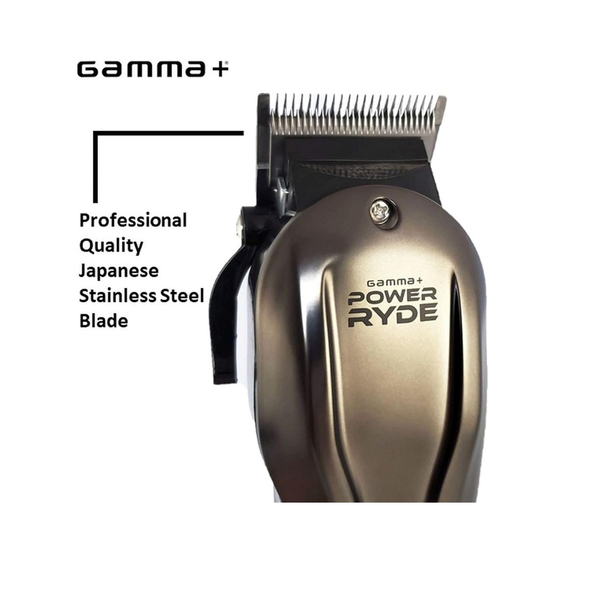 Gamma+ Power Ryde Professional Corded Clipper