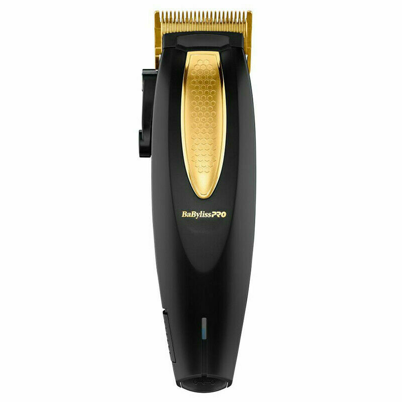 BaByliss PRO FX673N LithiumFX+ Cordless Lithium Ergonomic Black & Gold Clipper | New Arrival