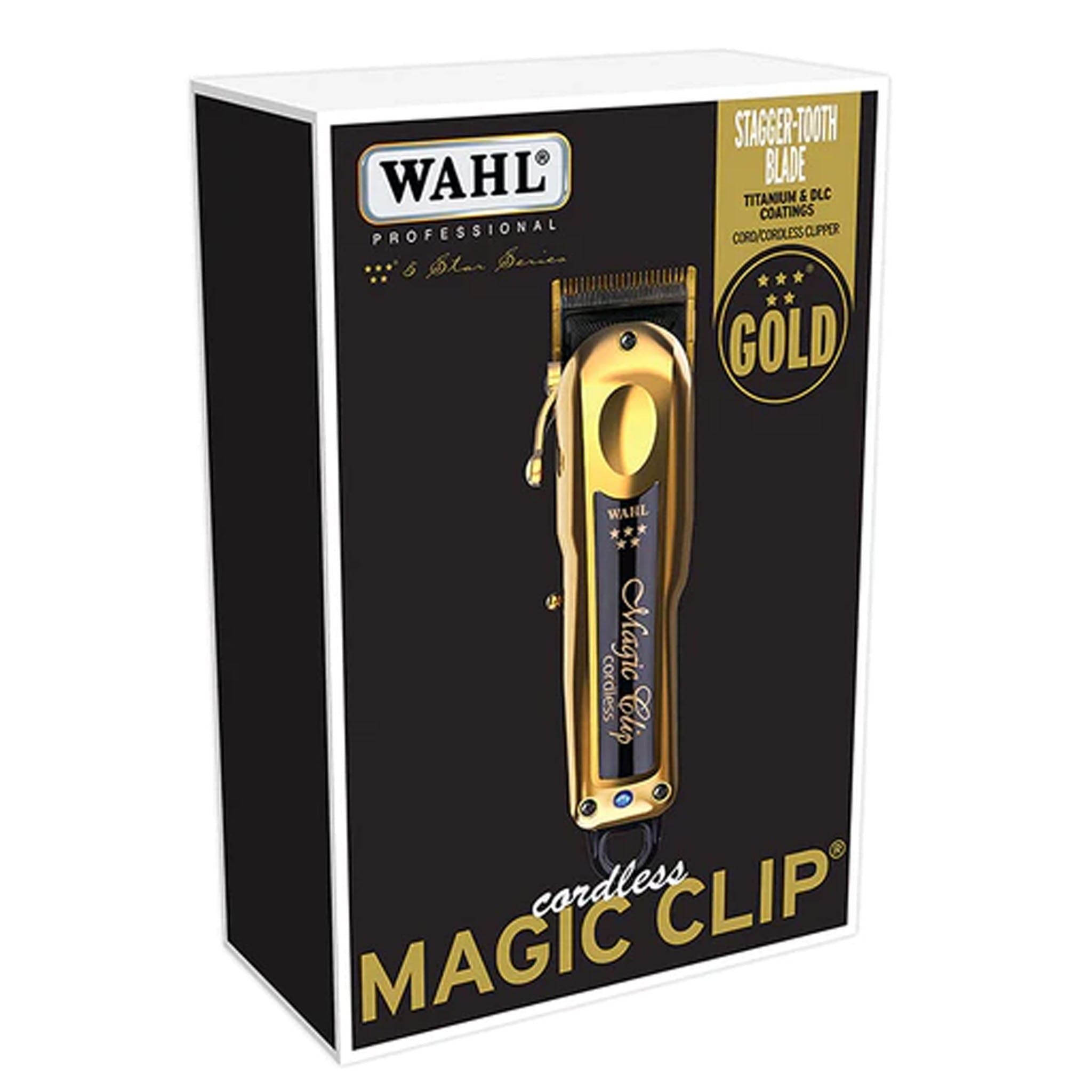 Wahl 5 Star Limited Edition Cordless Gold Magic Clipper Clippers Wahl 