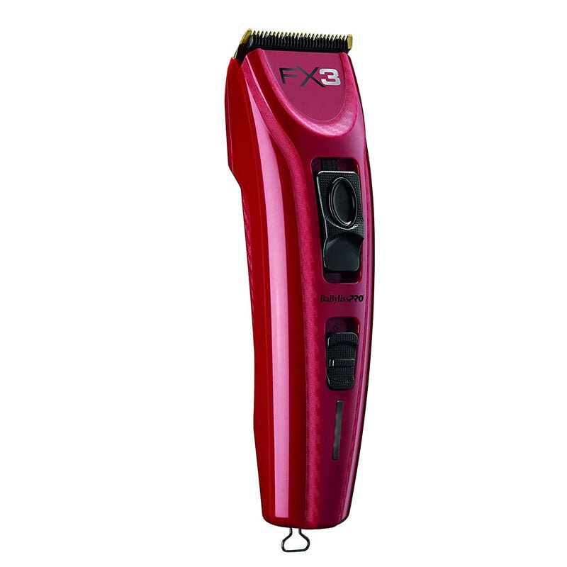 BaBylissPRO Barberology FX3 Clipper | Red Clippers Babyliss 