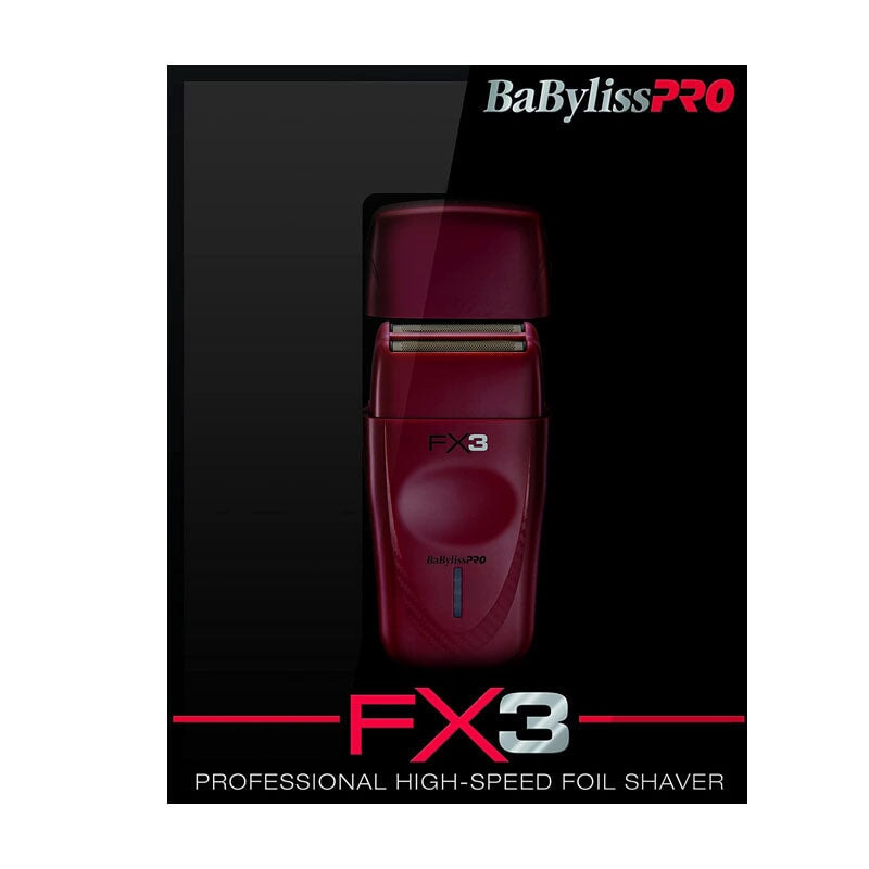 BaBylissPRO Barberology FX3 Shaver Red Shavers Babyliss 