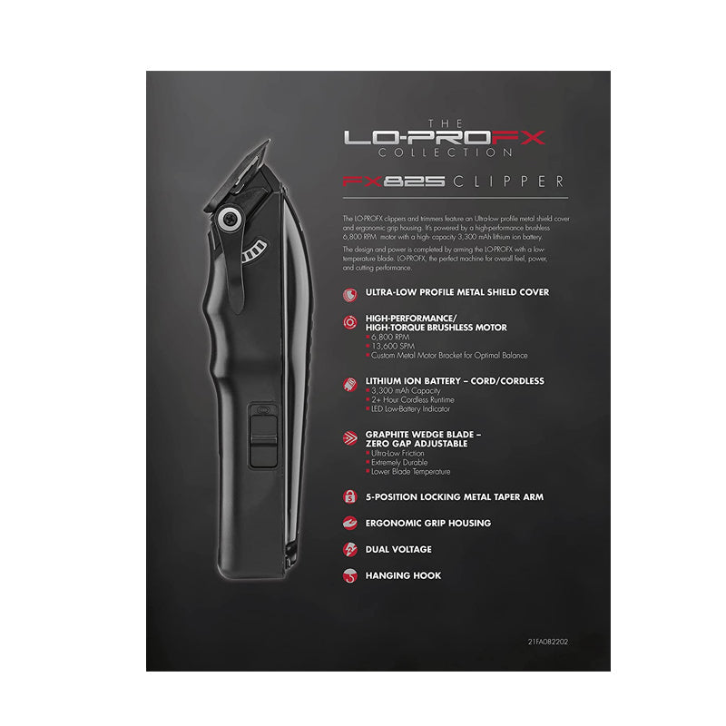 BaBylissPRO Lo-ProFX High-Performance Low Profile Clipper